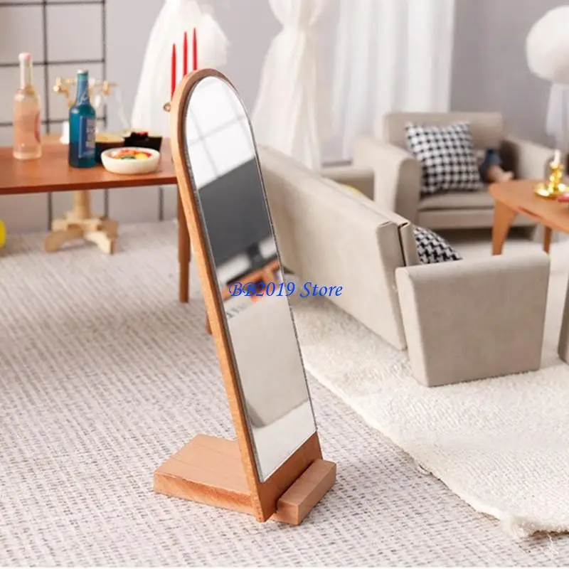 Q0KB Full Length Mirror 1/12 Scale Doll House Miniature Furniture Scene Display Props
Q0KB Full Length Mirror 1/12 Scale Doll House Miniature Furniture Scene Display Props