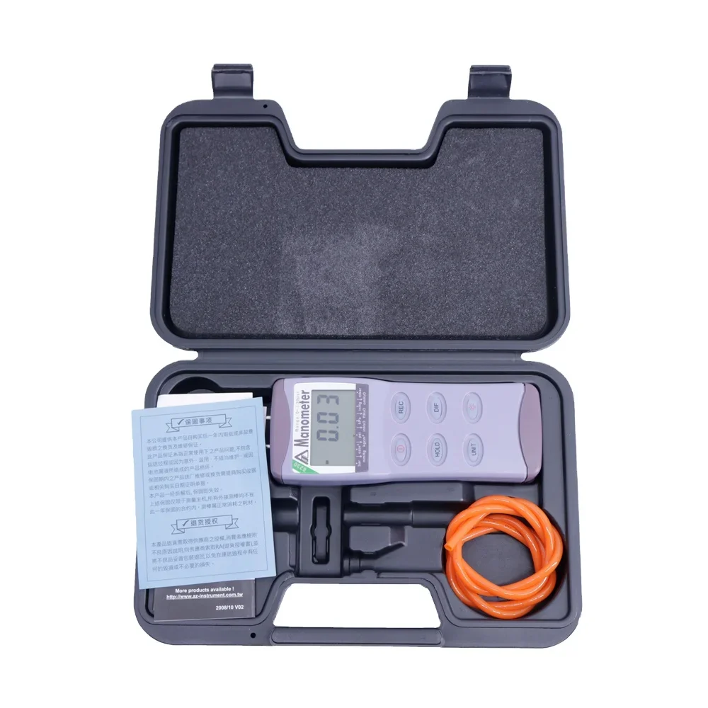 2026 AZ8230 Digital Differential Pressure Meter Manometer Range 0~30psi
2026 AZ8230 Digital Differential Pressure Meter Manometer Range 0~30psi