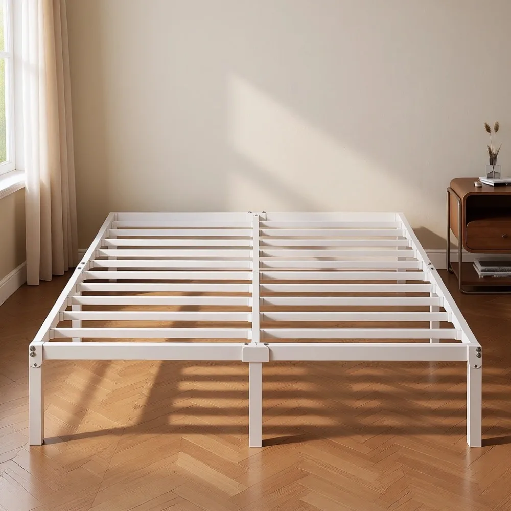 Queen Metal Platform Bed Frame with Storage 12 Inch No Box Spring Needed Easy Assembly White
Queen Metal Platform Bed Frame with Storage 12 Inch No Box Spring Needed Easy Assembly White