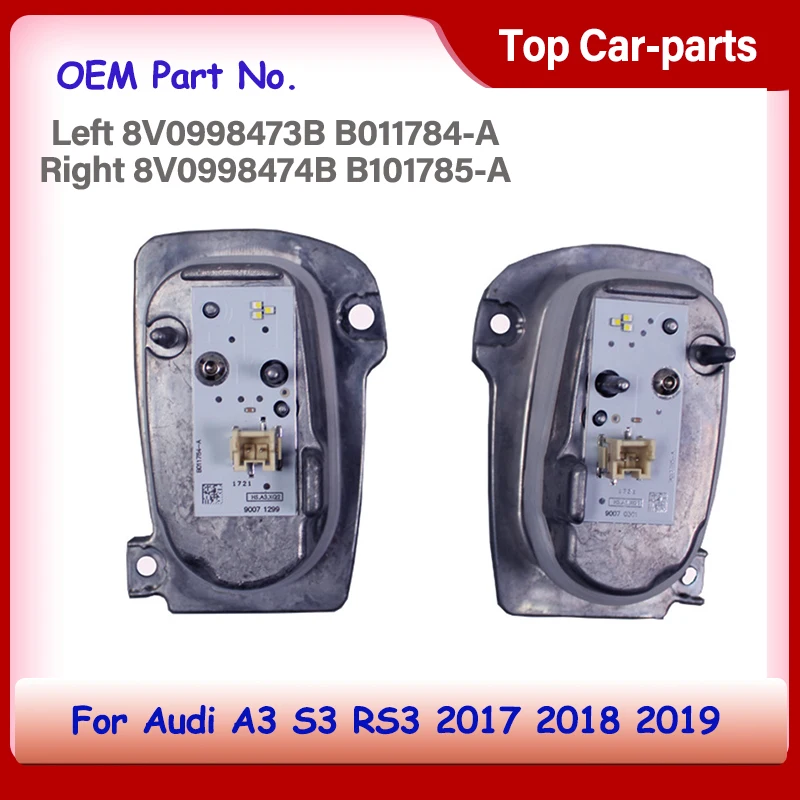 Аксессуары для фар, балласт DRL 8V0998473B светодиодный 8V0998474B B011785-модуль управления дневными ходовыми огнями для Audi A3 S3 RS3
Аксессуары для фар, балласт DRL 8V0998473B светодиодный 8V0998474B B011785-модуль управления дневными ходовыми огнями для Audi A3 S3 RS3