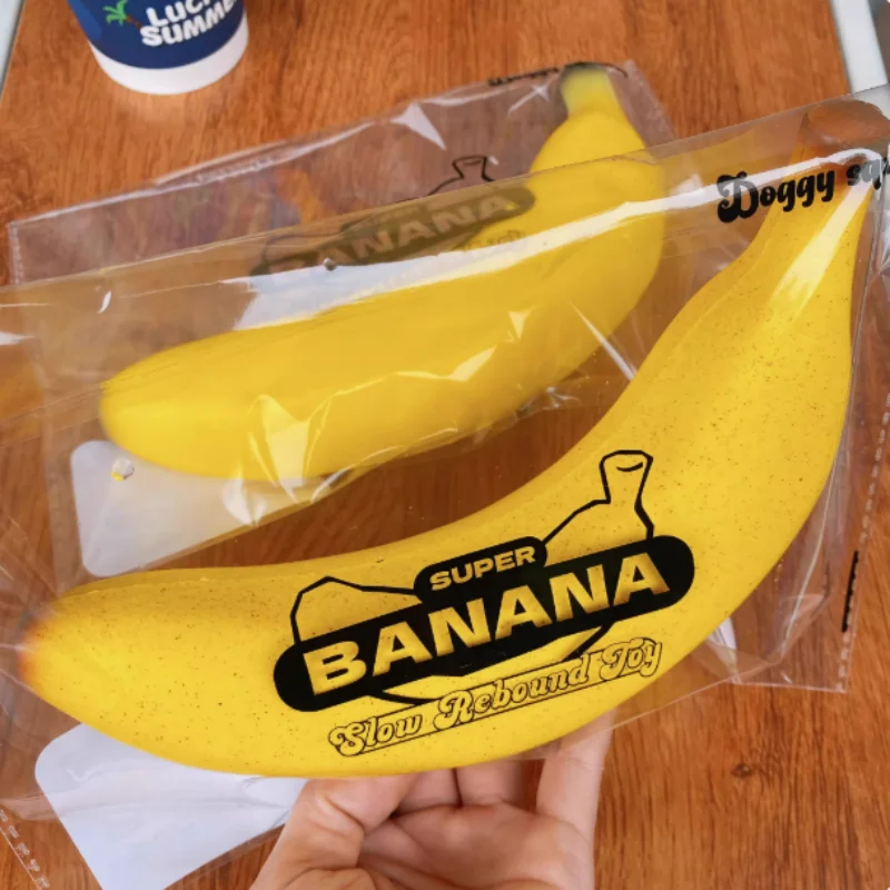 New Product Hachimi Banana Pulp Slow Rebound Simulation Food Toy For Middle School Students To Relieve Stress And Squeeze
New Product Hachimi Banana Pulp Slow Rebound Simulation Food Toy For Middle School Students To Relieve Stress And Squeeze