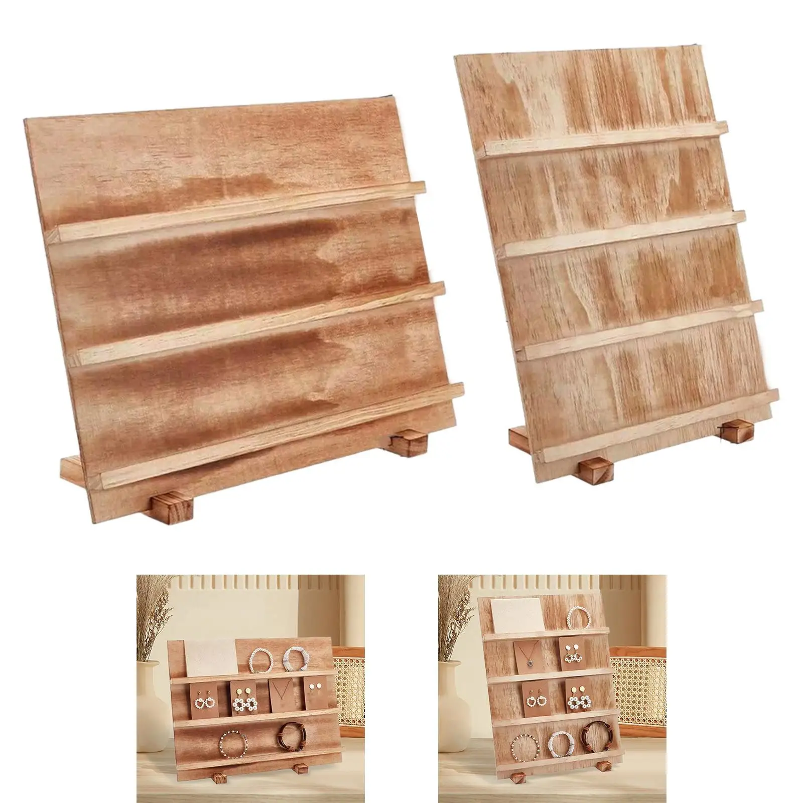 Wooden Earring Display Stand Storage Modern Showcase Earring Card Holder for Selling Tradeshow Displaying Retail Countertop
Wooden Earring Display Stand Storage Modern Showcase Earring Card Holder for Selling Tradeshow Displaying Retail Countertop