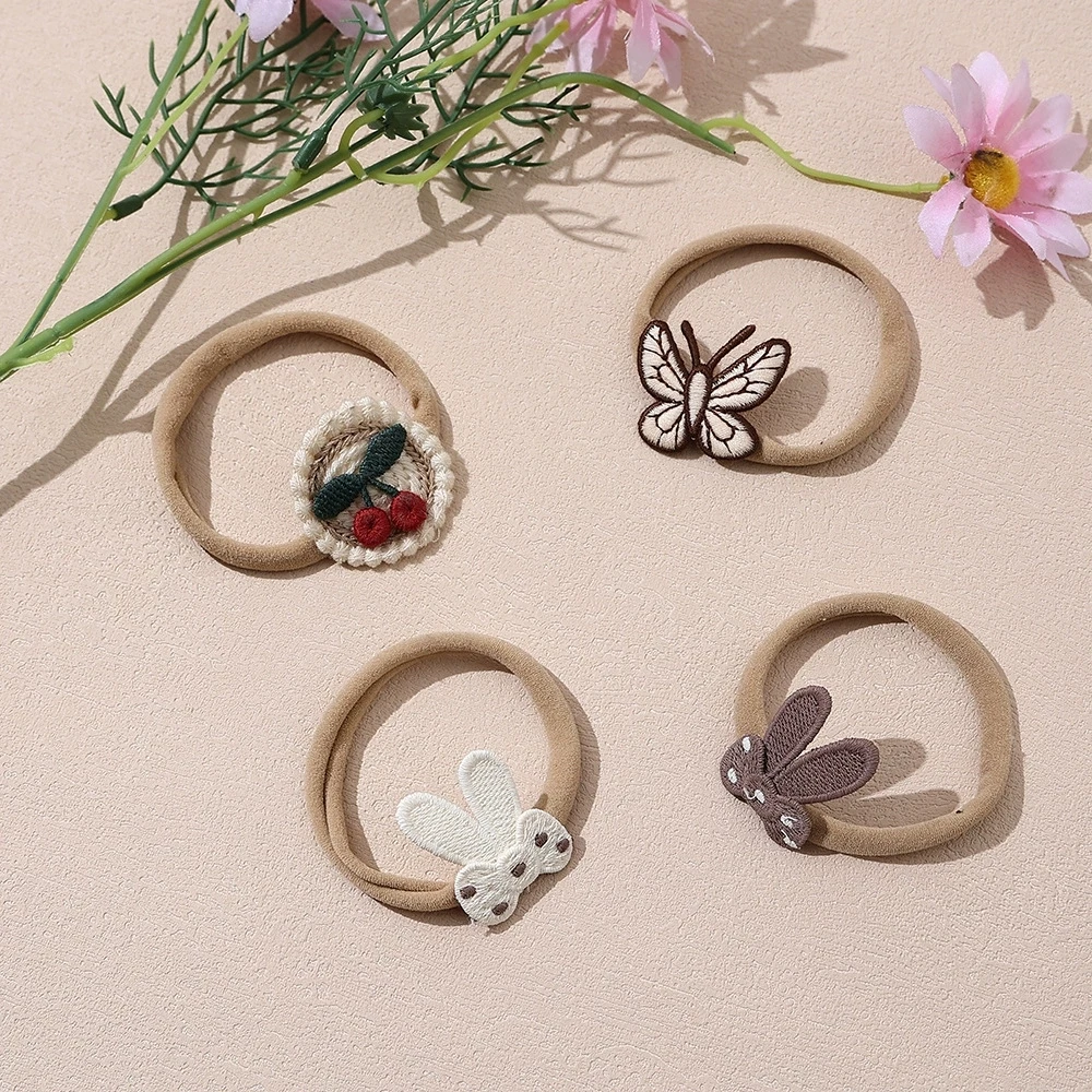 4pcs/lot Baby Girl Cherry Headband Cute Cartoon Butterfly Rabbit Hair Band Children Elastic Soft Turban Kids Hair Accessories
4pcs/lot Baby Girl Cherry Headband Cute Cartoon Butterfly Rabbit Hair Band Children Elastic Soft Turban Kids Hair Accessories