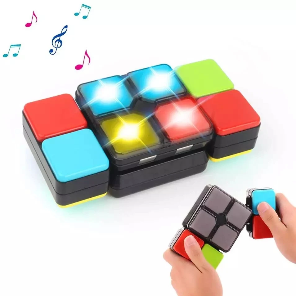 Interactive Games Flipslide Magic Cube Flip Slide Match Puzzle Toys with Light Speed Level Memory Multiplayer Modes
Interactive Games Flipslide Magic Cube Flip Slide Match Puzzle Toys with Light Speed Level Memory Multiplayer Modes