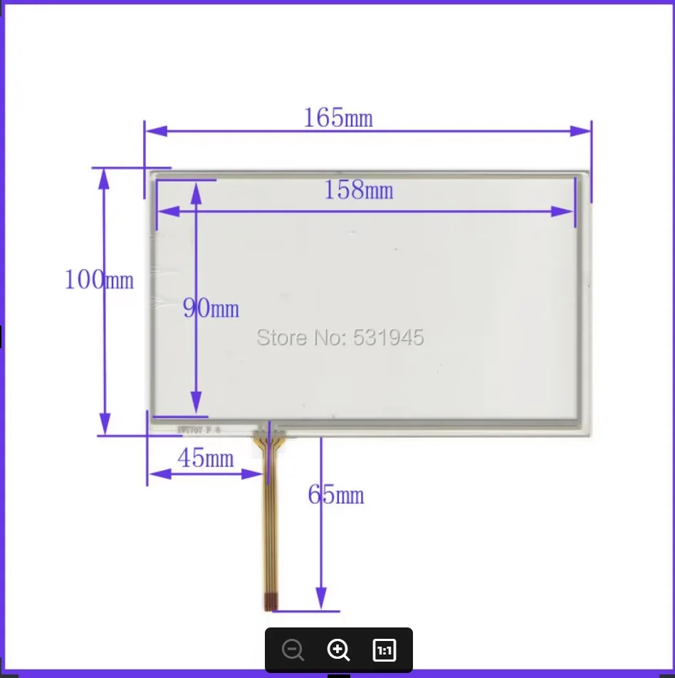 ZhiYuSun Новый 7-дюймовый сенсорный экран 165 мм * 100 мм для 7 GPS-стекло 165*100 для Tble, совместимый XWT707 для soling gps touch
ZhiYuSun Новый 7-дюймовый сенсорный экран 165 мм * 100 мм для 7 GPS-стекло 165*100 для Tble, совместимый XWT707 для soling gps touch