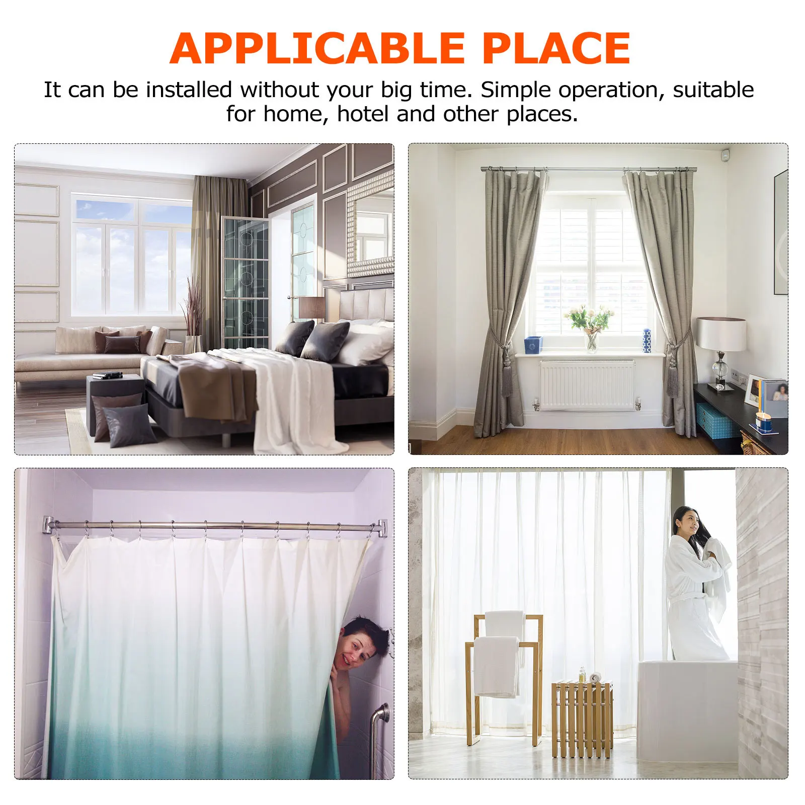 8pcs Blinds Positioning Hook Plastic Roller Curtain Fixing Loops For Home Window Shades Blinds Accessories Suitable For Roman
8pcs Blinds Positioning Hook Plastic Roller Curtain Fixing Loops For Home Window Shades Blinds Accessories Suitable For Roman