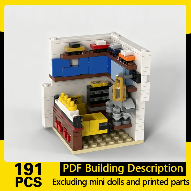 City Street View Model MOC Building Bricks Small Toy Shop Modular Technology Gifts Holiday Assemble Children Toys Suit
City Street View Model MOC Building Bricks Small Toy Shop Modular Technology Gifts Holiday Assemble Children Toys Suit
