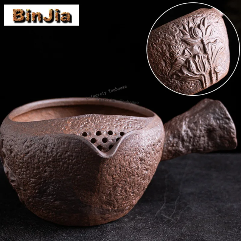 580ml Coarse Pottery Old Rock Clay Teapot Retro Wide-mouthed Jars Tea Infuser Pot Tea Maker Kettle With Strainer Teaware Gifts
580ml Coarse Pottery Old Rock Clay Teapot Retro Wide-mouthed Jars Tea Infuser Pot Tea Maker Kettle With Strainer Teaware Gifts