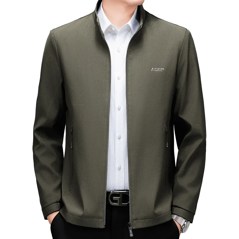 Casual Business Men's Jacket Blazers for Men Autumn Fashion Stand Collar Mans Jacket Business Casual Solid Jacket for Male Coat
Casual Business Men's Jacket Blazers for Men Autumn Fashion Stand Collar Mans Jacket Business Casual Solid Jacket for Male Coat