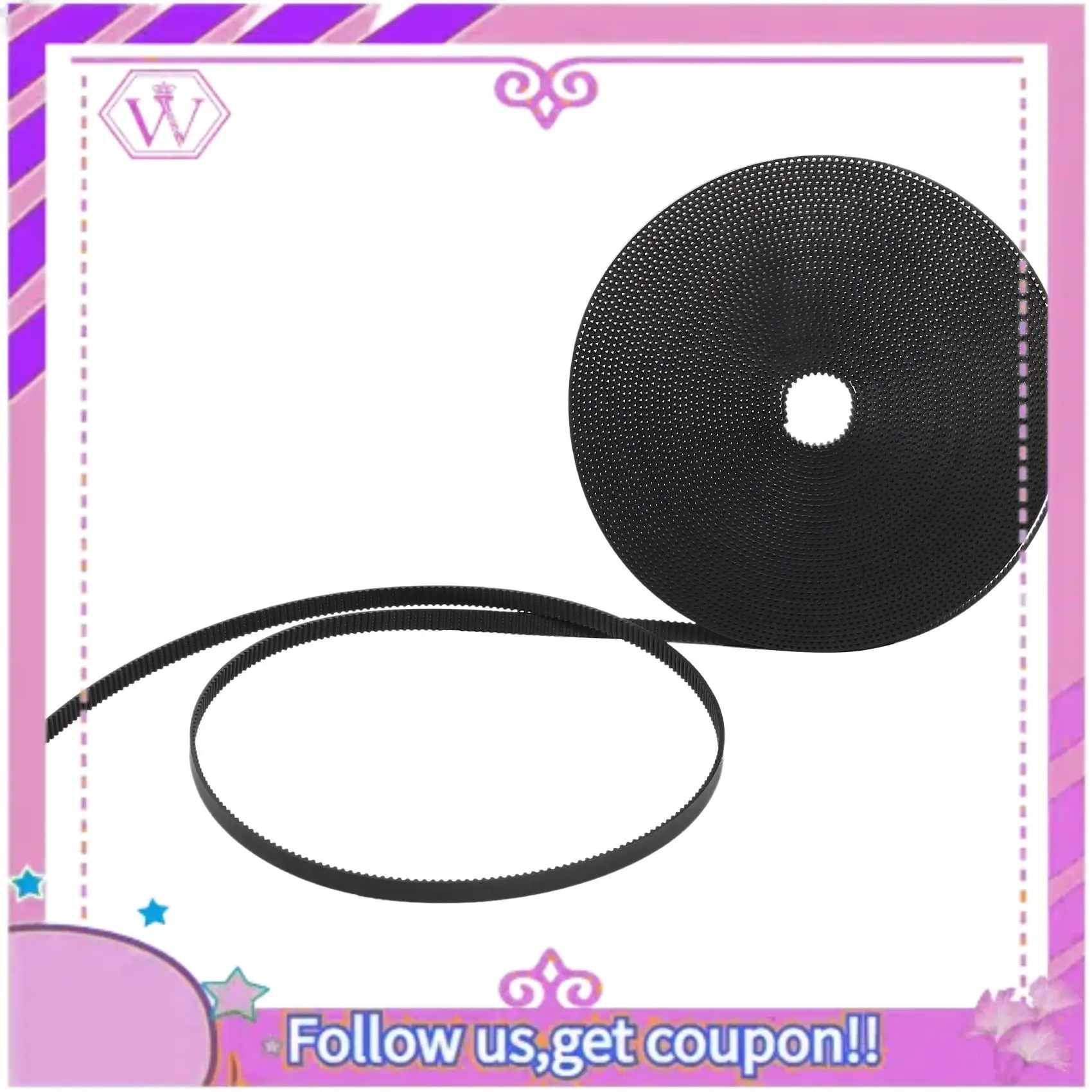 2 шт. 6 мм GT2 RF волокно армированный стеклом резиновый ремень ГРМ для 3D-принтера, 10 м
2 шт. 6 мм GT2 RF волокно армированный стеклом резиновый ремень ГРМ для 3D-принтера, 10 м