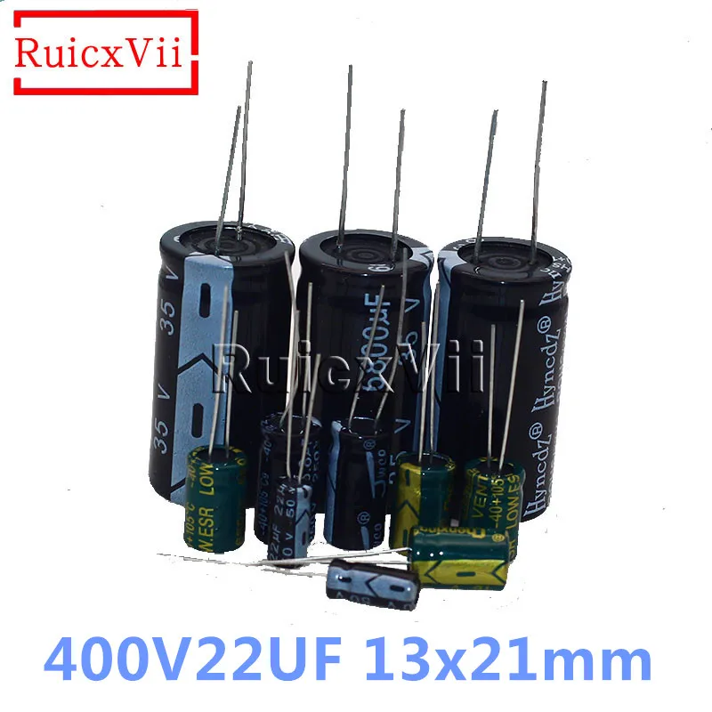 50 шт. высококачественный электролитический конденсатор 400V22UF 13*21 мм 22UF 400V 13*21
50 шт. высококачественный электролитический конденсатор 400V22UF 13*21 мм 22UF 400V 13*21