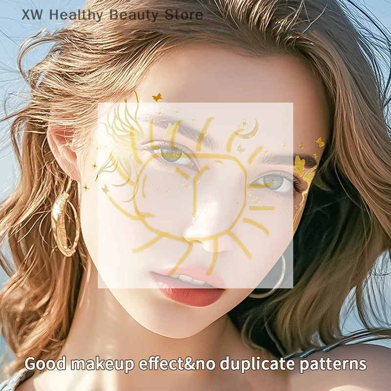 Butterfly Glitter Stickers Face Tattoo Flash Gold Temporary Metalic Tattoos Waterproof Makeup Decals For Girls Party Festival
Butterfly Glitter Stickers Face Tattoo Flash Gold Temporary Metalic Tattoos Waterproof Makeup Decals For Girls Party Festival