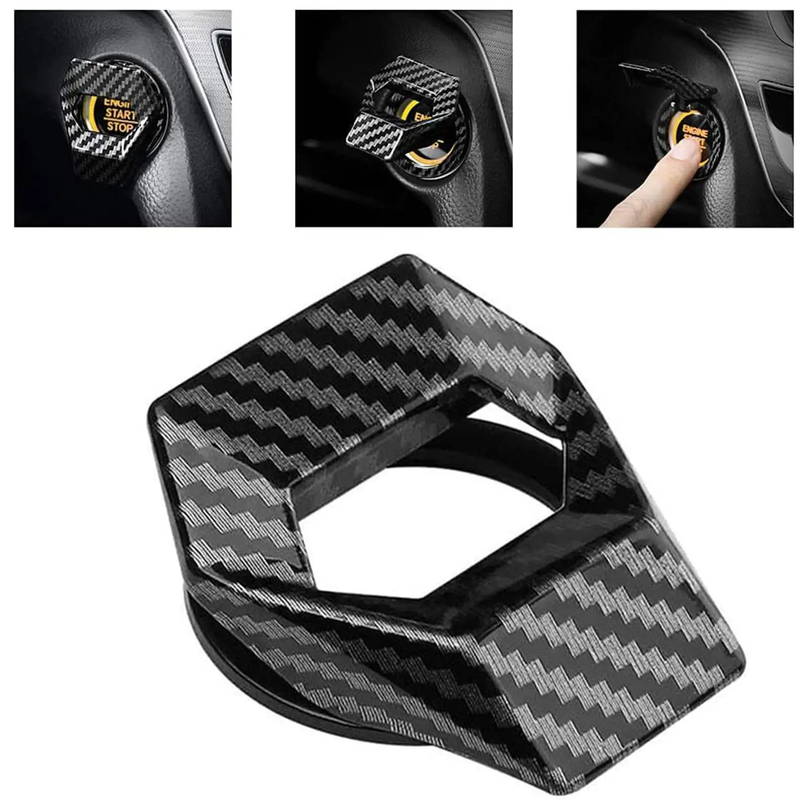1Pcs Car Interior One-Key Start Ignition Engine Stop Push Switch Button Protective Cover Decoration Sticker Accessories
1Pcs Car Interior One-Key Start Ignition Engine Stop Push Switch Button Protective Cover Decoration Sticker Accessories
