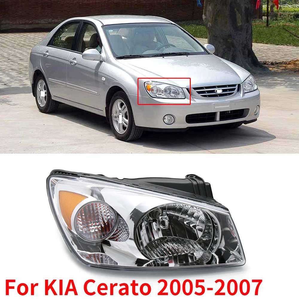 CAPQX For KIA Cerato 2005 2006-07 car light Front Bumper Headlight Headlamp Head Light head Lamp Assembly daytime running light
CAPQX For KIA Cerato 2005 2006-07 car light Front Bumper Headlight Headlamp Head Light head Lamp Assembly daytime running light