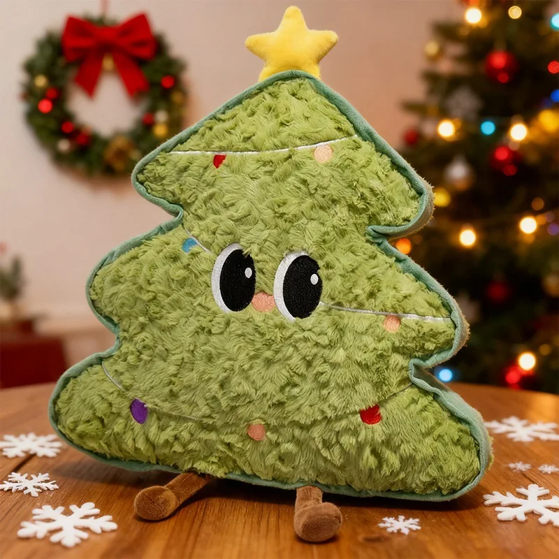 Cute Christmas Tree Pillow Plush Toy Holiday Gift Sofa Seat Car Headrest Cushion Soft Stuffed Decorative Item For Festive Cheer
Cute Christmas Tree Pillow Plush Toy Holiday Gift Sofa Seat Car Headrest Cushion Soft Stuffed Decorative Item For Festive Cheer