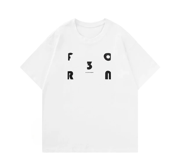 2025 модная футболка унисекс из 100% чистого хлопка с принтом F R 3 O N, повседневная с коротким рукавом 
2025 модная футболка унисекс из 100% чистого хлопка с принтом F R 3 O N, повседневная с коротким рукавом