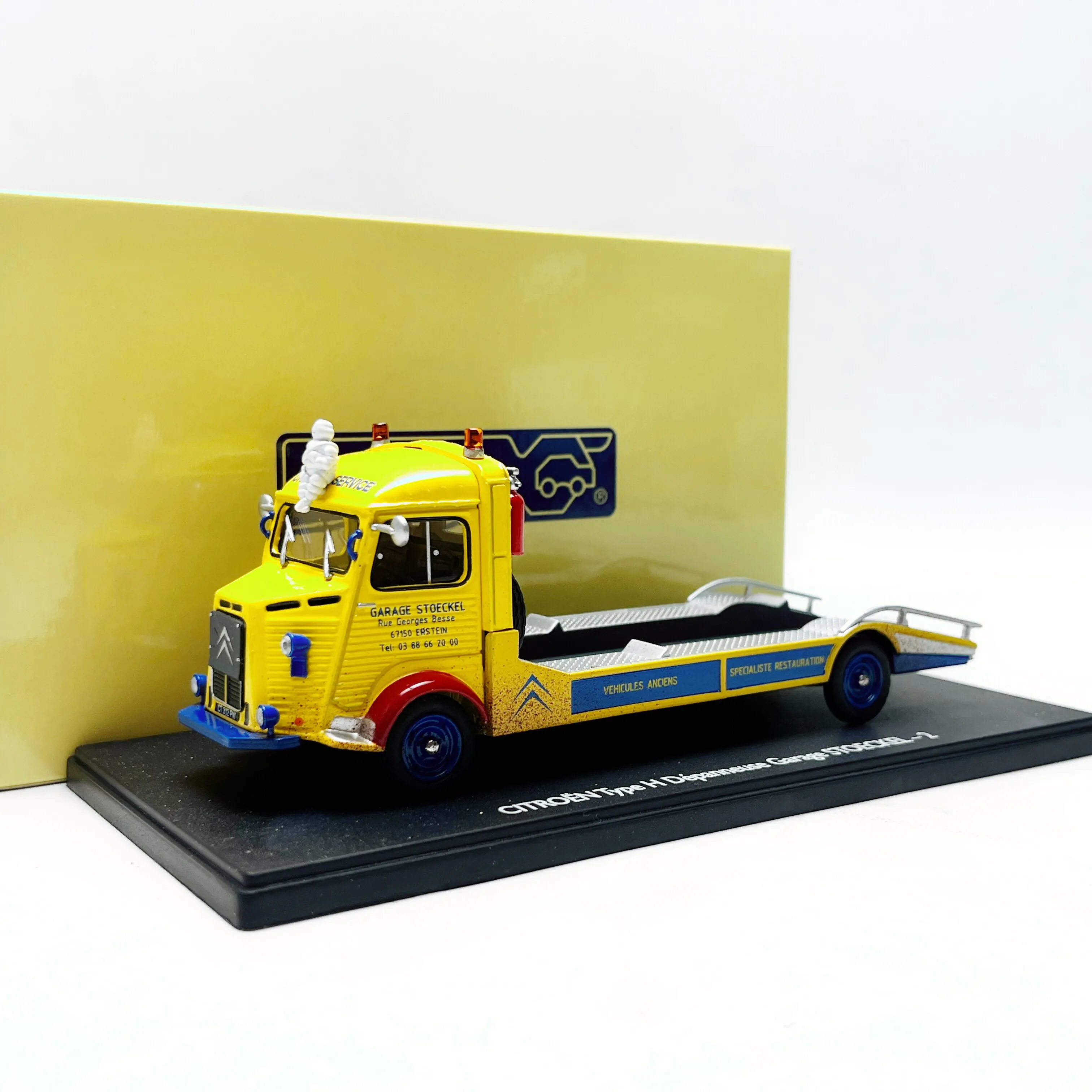 Diecast ELIGOR 1/43 Scale Citroen Type H Racing Transport Car Alloy Car Model
Diecast ELIGOR 1/43 Scale Citroen Type H Racing Transport Car Alloy Car Model