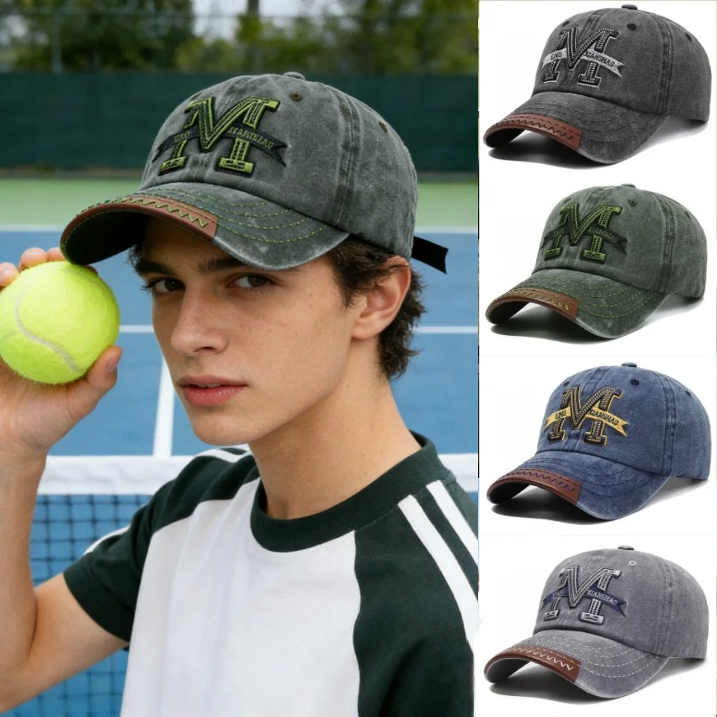 Distressed Washed Cotton Tennis Golf Baseball Cap Embroidery Letter Printed Sunhat Anti-UV Running Fishing Sport Hat Visor
Distressed Washed Cotton Tennis Golf Baseball Cap Embroidery Letter Printed Sunhat Anti-UV Running Fishing Sport Hat Visor