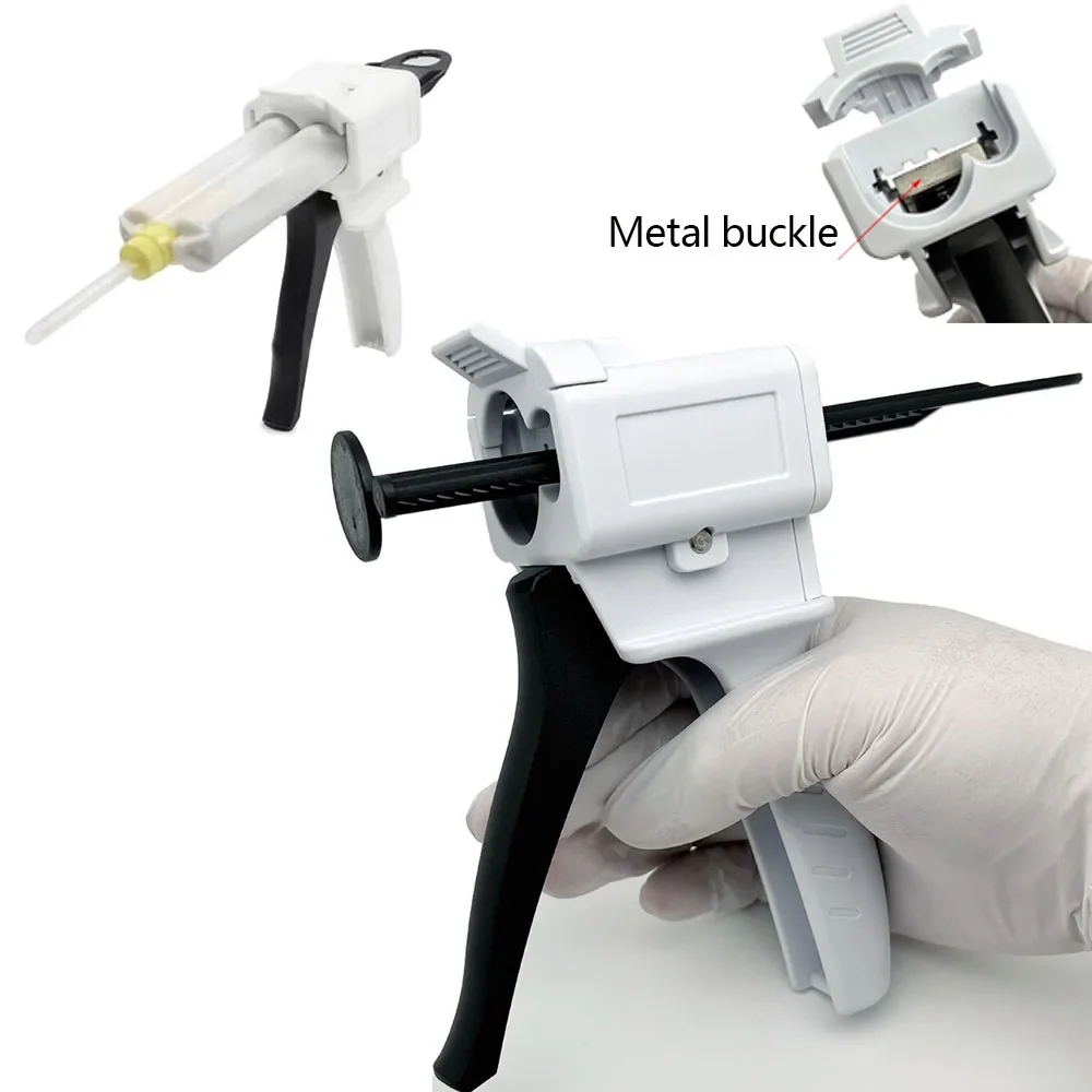 Dental Impression Mixing Dispenser 1:1 1:2 Universal 10:1 Silicone Rubber Dispensing Tool High Precision Dental Equipment Set
Dental Impression Mixing Dispenser 1:1 1:2 Universal 10:1 Silicone Rubber Dispensing Tool High Precision Dental Equipment Set
