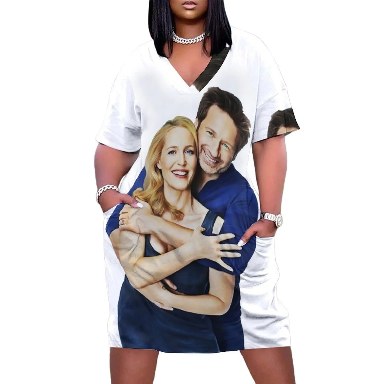 Gillian and David painting Loose Pocket Dress ladies dresses for special occasion summer woman dress 2025
Gillian and David painting Loose Pocket Dress ladies dresses for special occasion summer woman dress 2025