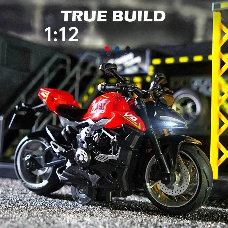 1:12 Streetfighter V4 Motorcycle Model Simulation Diecast Metal Alloy Model Car Sound Light Collection Kids Toy Gift M25
1:12 Streetfighter V4 Motorcycle Model Simulation Diecast Metal Alloy Model Car Sound Light Collection Kids Toy Gift M25