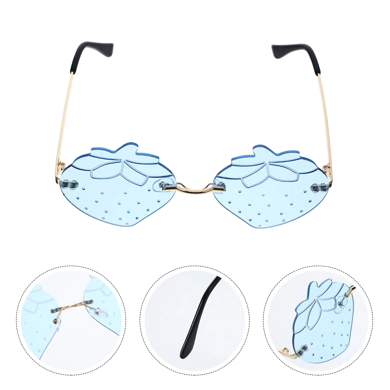 Strawberry Shaped Sunglasses Irregular Design Metal Frame Eyewear for Women Men Party Photo Props Cool Glasses Outdoor Beach New
Strawberry Shaped Sunglasses Irregular Design Metal Frame Eyewear for Women Men Party Photo Props Cool Glasses Outdoor Beach New