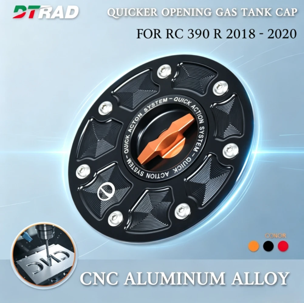 For RC390R 2018 - 2020 RC390 R RC 390R RC 390 R Accessories CNC Aluminum Alloy Fuel Tank Cover Quicker Opening Gas Tank Cap
For RC390R 2018 - 2020 RC390 R RC 390R RC 390 R Accessories CNC Aluminum Alloy Fuel Tank Cover Quicker Opening Gas Tank Cap