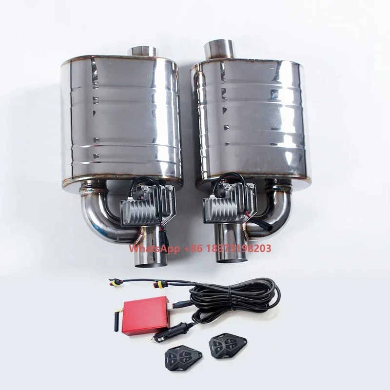 Car Exhaust Sounds Muffler System Electric Valve Remote Control Adjustable Two Left and Right Universal
Car Exhaust Sounds Muffler System Electric Valve Remote Control Adjustable Two Left and Right Universal