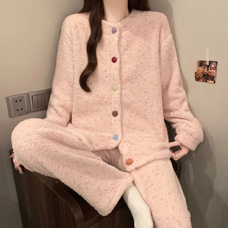 Pajama Sets Woman Sexy Korean Pure Matching Couple Fashion Halloween Charming Long-Sleeved Chinese Flower Thicker Bachelorette
Pajama Sets Woman Sexy Korean Pure Matching Couple Fashion Halloween Charming Long-Sleeved Chinese Flower Thicker Bachelorette