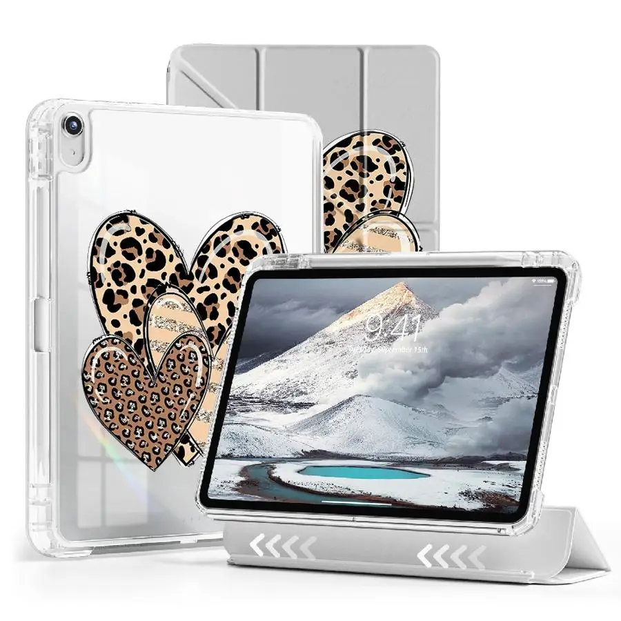 Leopard Hearts Holder Cover Tablet Case For iPad Pro 2025 Mini 6 7 11th 10th 9th 8th 12.9inch Air 4 5 M3 M2 M4 11inch Y-Fold
Leopard Hearts Holder Cover Tablet Case For iPad Pro 2025 Mini 6 7 11th 10th 9th 8th 12.9inch Air 4 5 M3 M2 M4 11inch Y-Fold