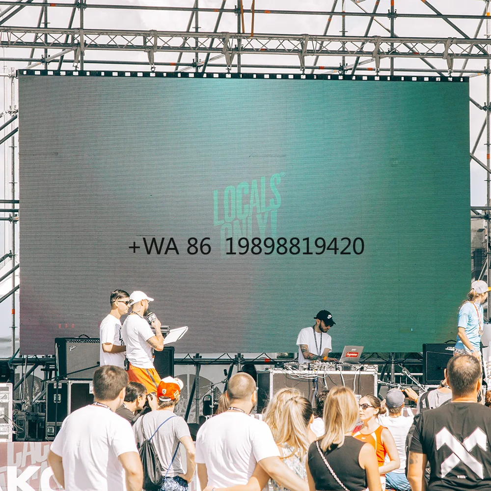 Low Price P3.91 LED Video Wall IP65 Outdoor Rental Advertising Screen Self-Service for Retail Shopping Mall
Low Price P3.91 LED Video Wall IP65 Outdoor Rental Advertising Screen Self-Service for Retail Shopping Mall