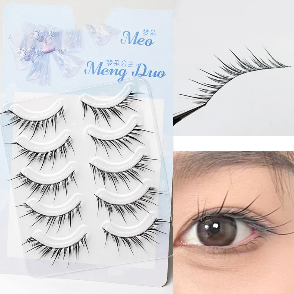 10PCS Natural Fox Slant False Eyelashes Full Stripe Lashes Long Segmented Clusters Lashes Fairy Faux Eyelash Set
10PCS Natural Fox Slant False Eyelashes Full Stripe Lashes Long Segmented Clusters Lashes Fairy Faux Eyelash Set