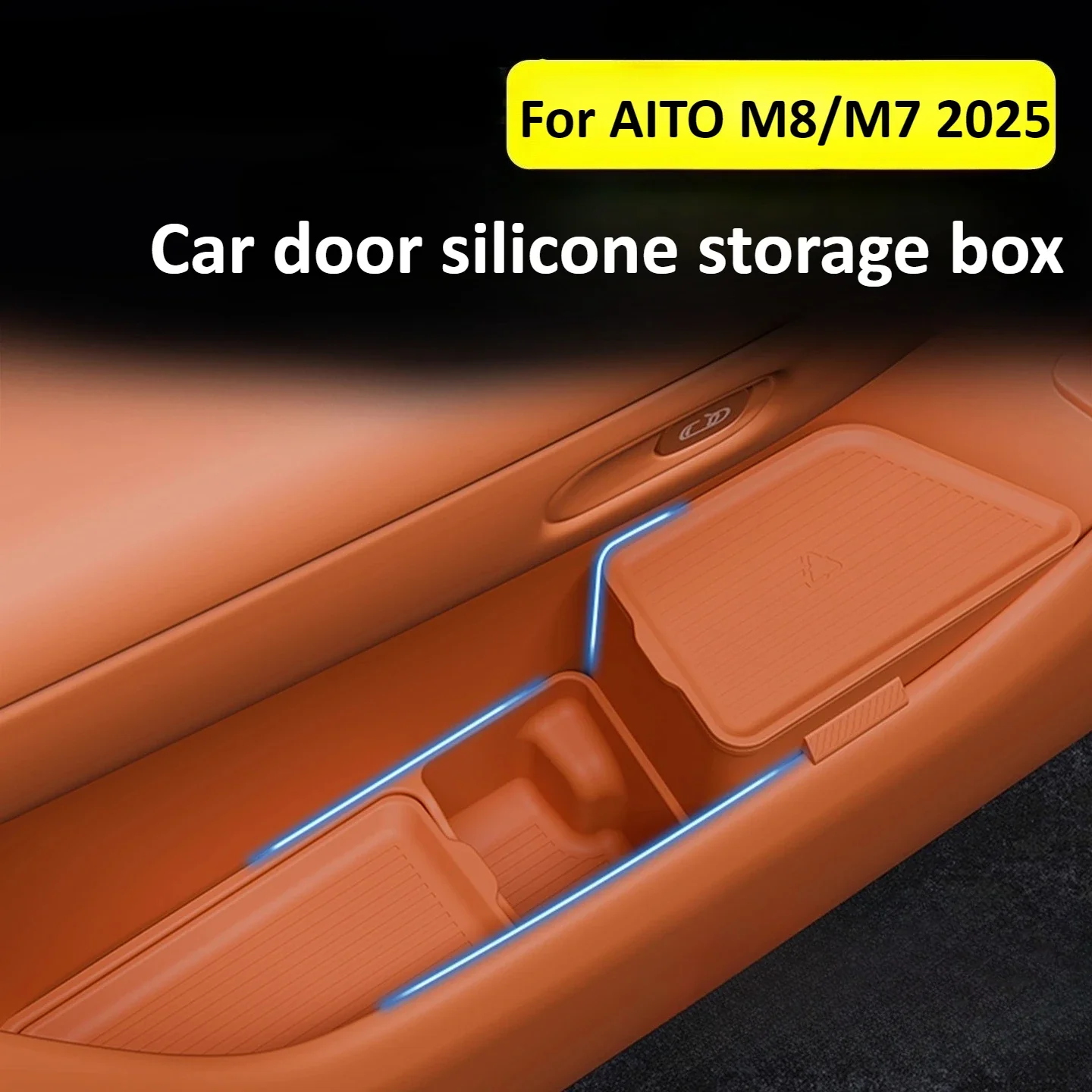 For AITO 8 M8 2025 Car Door Lower Storage Box Waterproof Front or Rear Doors Silicone Storage Organizer Tray Container Accessory
For AITO 8 M8 2025 Car Door Lower Storage Box Waterproof Front or Rear Doors Silicone Storage Organizer Tray Container Accessory