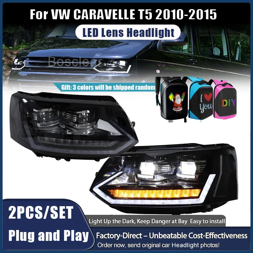 Car Lights For VW Caravelle T5 2010 2011 2012-2015 Headlight LED Projetor head Lamp Daytime Running Light Automotive Accessories
Car Lights For VW Caravelle T5 2010 2011 2012-2015 Headlight LED Projetor head Lamp Daytime Running Light Automotive Accessories