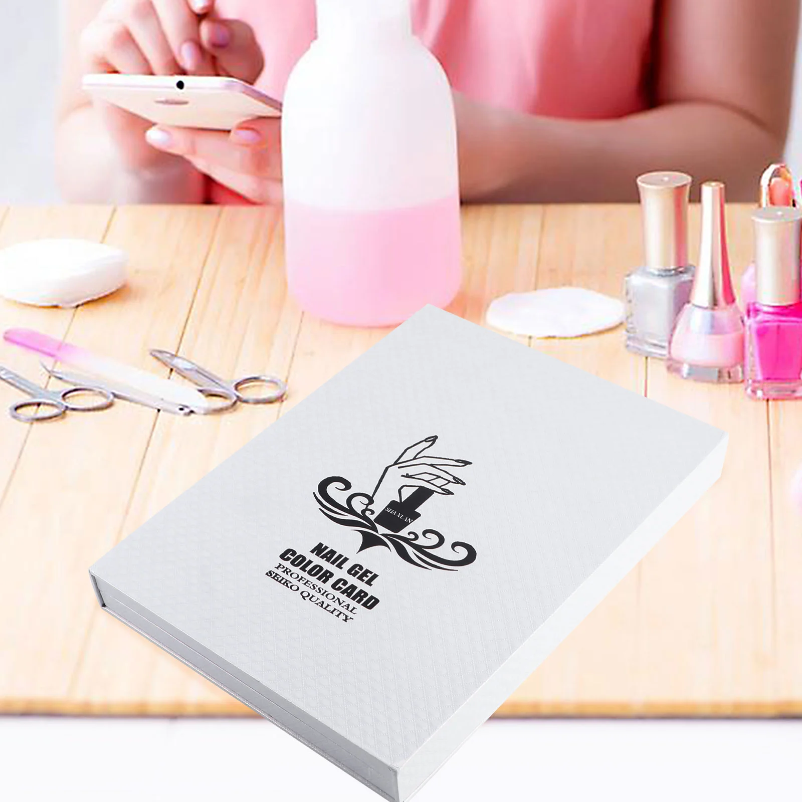 Professional 216 Colors Nail Gel Polish Display Chart Nail Polish Color Board Nail Salon Set (White)
Professional 216 Colors Nail Gel Polish Display Chart Nail Polish Color Board Nail Salon Set (White)