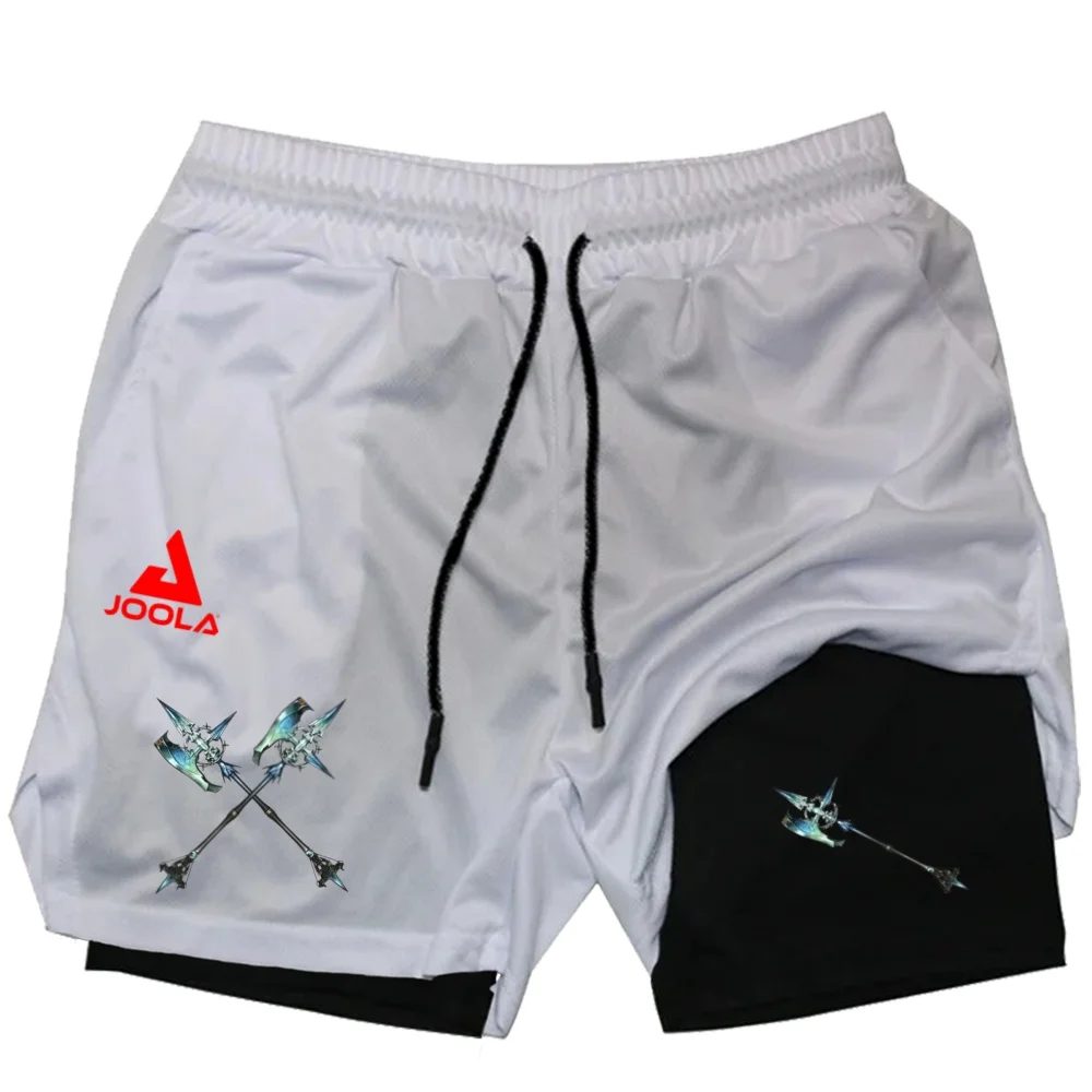 Youthful JOOLA 2-in-1 Sports Shorts For Men Cross Sword Print Quick Dry Moisture Wicking Workout Running Pants
Youthful JOOLA 2-in-1 Sports Shorts For Men Cross Sword Print Quick Dry Moisture Wicking Workout Running Pants