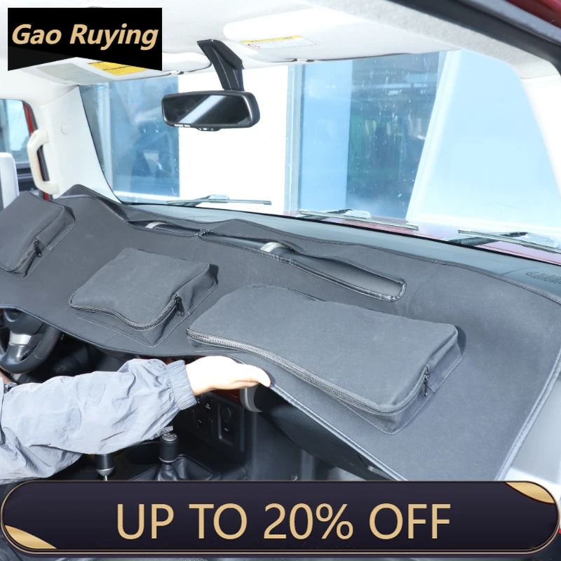 Gao Ruying For Toyota FJ Cruiser 2007-2021 Car Dashboard Sunscreen Pad with Zipper Storage Bag Interior Car Accessories
Gao Ruying For Toyota FJ Cruiser 2007-2021 Car Dashboard Sunscreen Pad with Zipper Storage Bag Interior Car Accessories