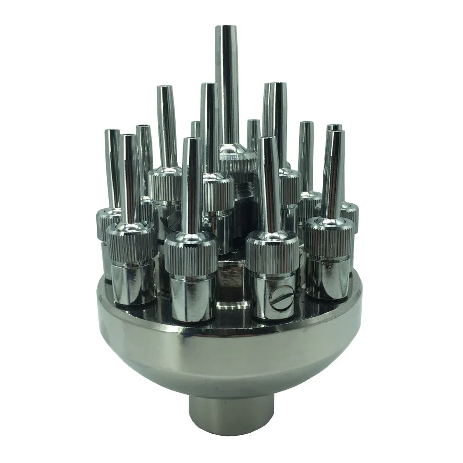 Three layer flower nozzle, water landscape nozzle, 304 stainless steel, 1-inch adjustable flower nozzle, fountain nozzle
Three layer flower nozzle, water landscape nozzle, 304 stainless steel, 1-inch adjustable flower nozzle, fountain nozzle