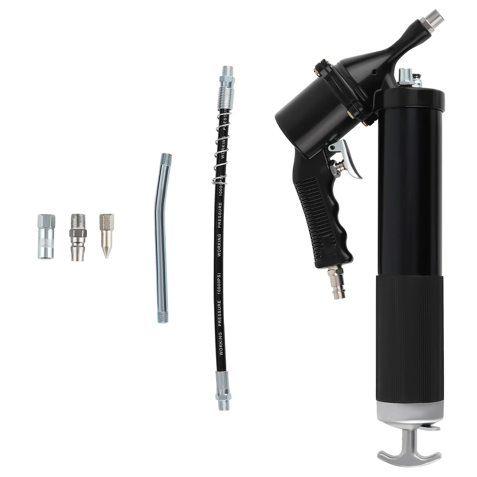 Pneumatic Grease Gun Heavy Duty 6000 Psi Air Compressor Grease Guns 6000 PSI
Pneumatic Grease Gun Heavy Duty 6000 Psi Air Compressor Grease Guns 6000 PSI