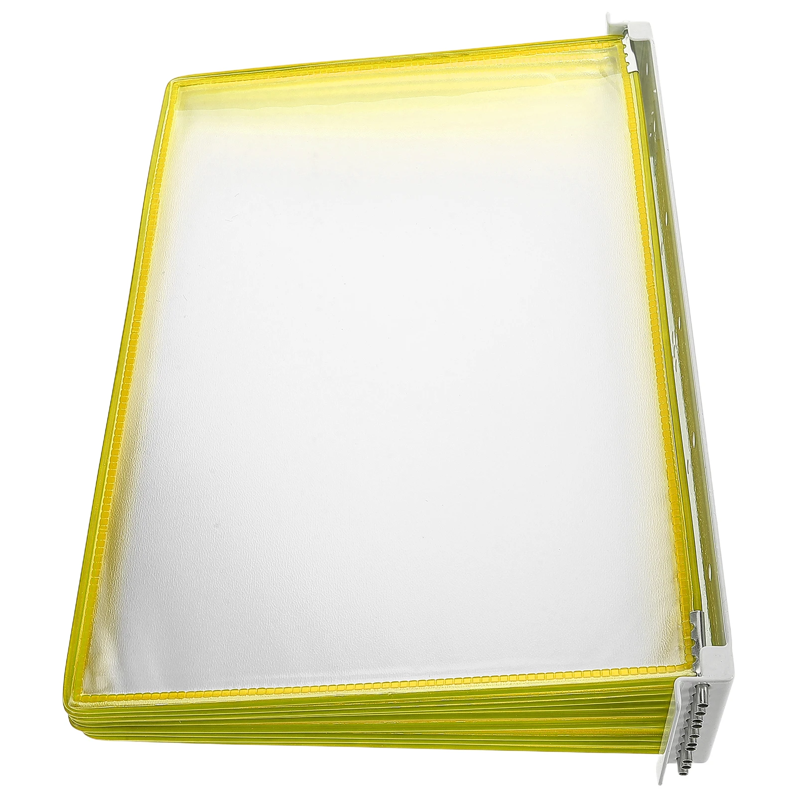 Wall Mounted Display Stand 10 Page Flip Folder Organizer A4 Document Rack Paper Storage Yellow File Office Stationery Holder
Wall Mounted Display Stand 10 Page Flip Folder Organizer A4 Document Rack Paper Storage Yellow File Office Stationery Holder