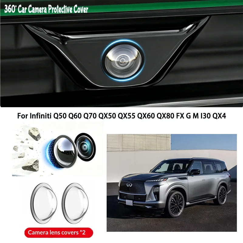 Car camera protective cover lens cover For Infiniti Q50 Q60 Q70 QX50 QX55 QX60 QX80 FX G M I30 QX4
Car camera protective cover lens cover For Infiniti Q50 Q60 Q70 QX50 QX55 QX60 QX80 FX G M I30 QX4