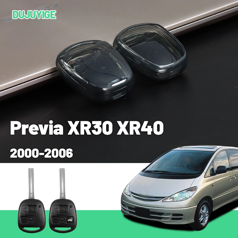Clear TPU Car Key Case For Toyota Previa XR30 XR40 2000-2006 Key Fob Cover Protector Shell Auto Accessories 2001 2002 2003 2004
Clear TPU Car Key Case For Toyota Previa XR30 XR40 2000-2006 Key Fob Cover Protector Shell Auto Accessories 2001 2002 2003 2004