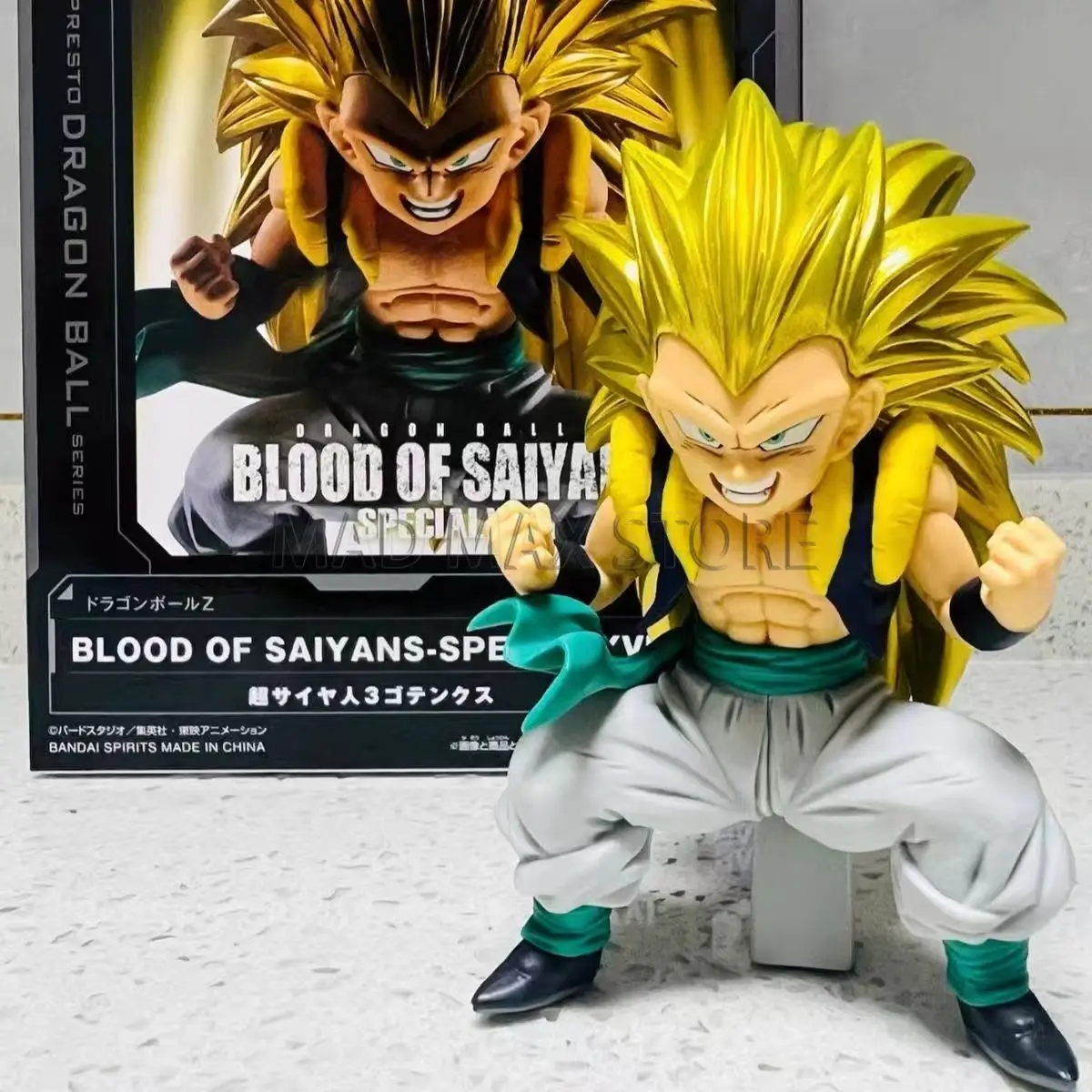 BANDAI BANPRESTO Original Dragon Ball Z Anime Figure Super Saiyan 3 Gotenks BLOOD OF SAIYANS-SPECIAL XVI Action Figure Toys Gift
BANDAI BANPRESTO Original Dragon Ball Z Anime Figure Super Saiyan 3 Gotenks BLOOD OF SAIYANS-SPECIAL XVI Action Figure Toys Gift