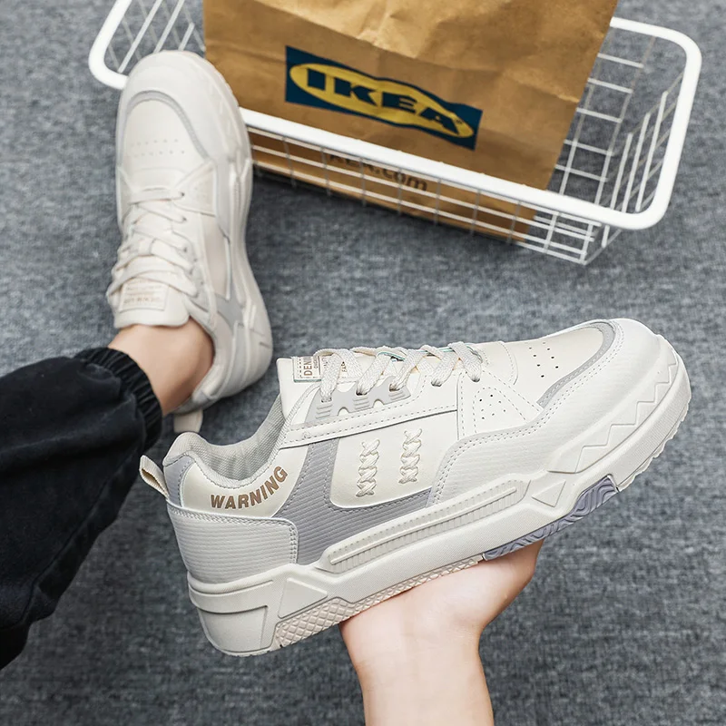 Men Sneaker Fashion Skateboard Shoes Outdoor Platform Casual Shoes Lace Up Trainer Shoes for Men Vulcanized Shoe Tenis Masculino
Men Sneaker Fashion Skateboard Shoes Outdoor Platform Casual Shoes Lace Up Trainer Shoes for Men Vulcanized Shoe Tenis Masculino