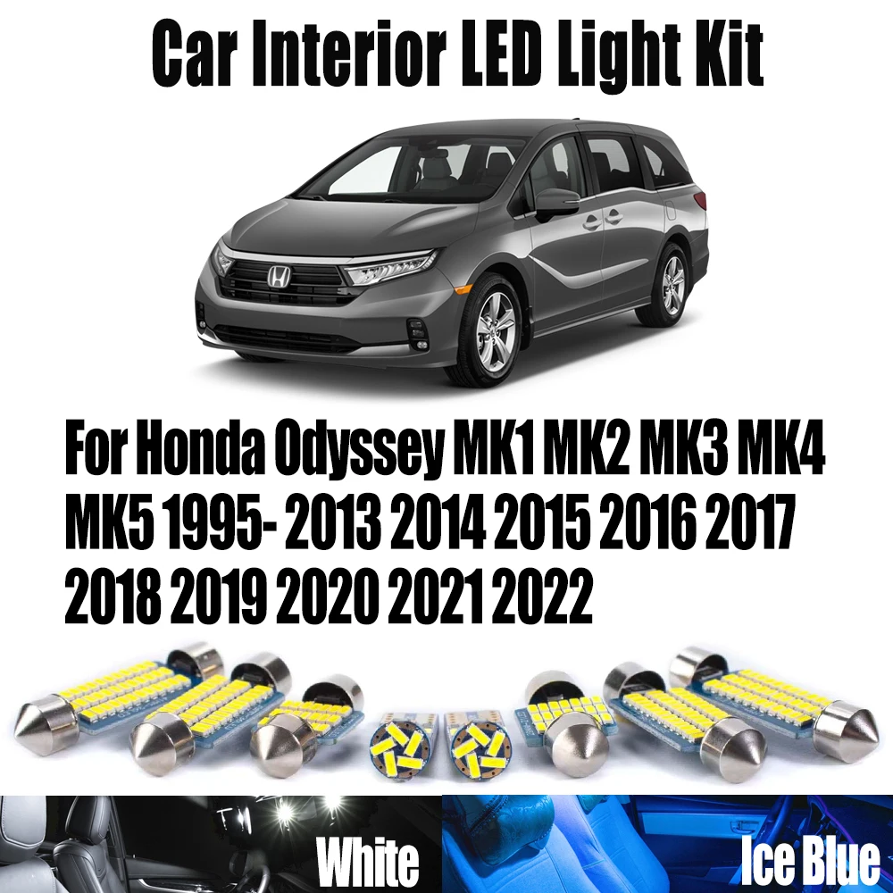 LED Interior Ceiling Light Kit For Honda Odyssey MK1 MK2 MK3 MK4 MK5 1995- 2017 2018 2019 2020 2021 2022 Car Trunk Plate Bulbs
LED Interior Ceiling Light Kit For Honda Odyssey MK1 MK2 MK3 MK4 MK5 1995- 2017 2018 2019 2020 2021 2022 Car Trunk Plate Bulbs