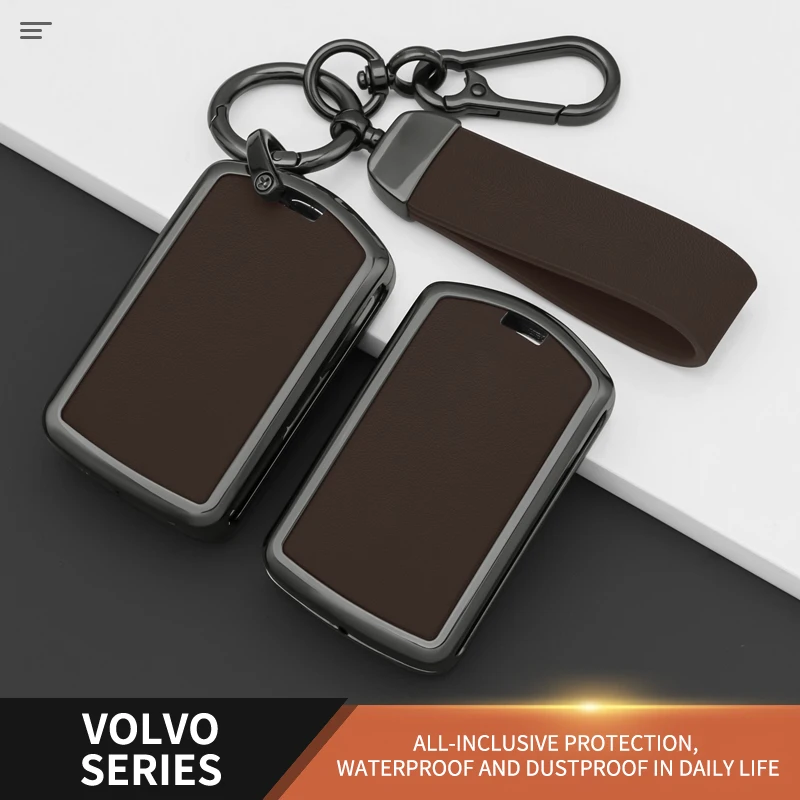 Zinc Alloy Leather Car Remote Key Case Cover for Volvo XC60 XC40 XC90 S60 S90 V60 V90 C40 Polestar 1 Polestar 2 Accessories
Zinc Alloy Leather Car Remote Key Case Cover for Volvo XC60 XC40 XC90 S60 S90 V60 V90 C40 Polestar 1 Polestar 2 Accessories