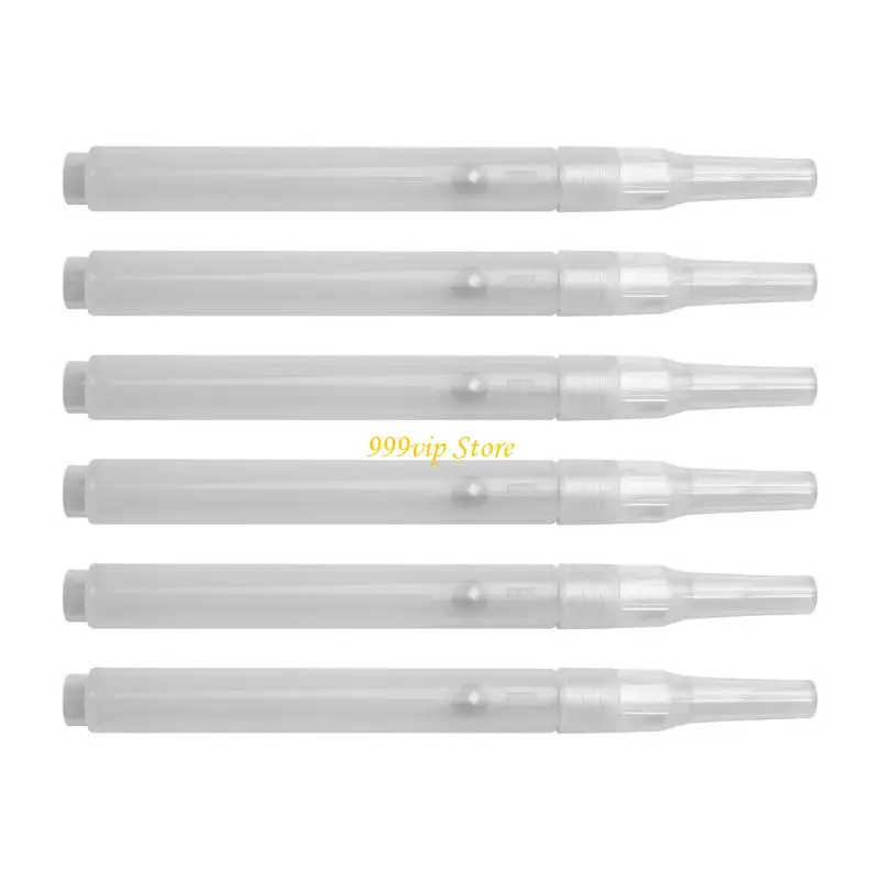 C90C 6Pcs Empty Brush Pen Refillable Empty Marker Pen For Painting Writing Journaling
C90C 6Pcs Empty Brush Pen Refillable Empty Marker Pen For Painting Writing Journaling