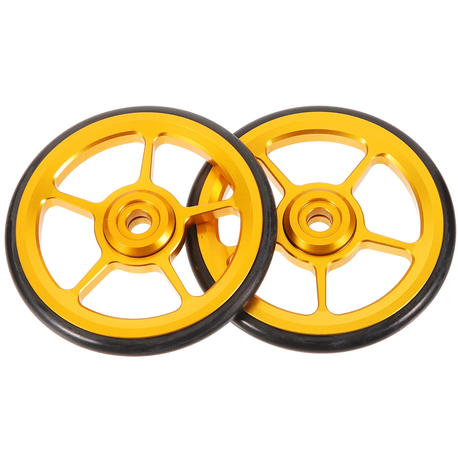 2Pcs Easy Wheel Replacement for Folding Bike Multi-Use Durable Lightweight Extension Wheels Sturdy Bike Part Easy Wheel
2Pcs Easy Wheel Replacement for Folding Bike Multi-Use Durable Lightweight Extension Wheels Sturdy Bike Part Easy Wheel