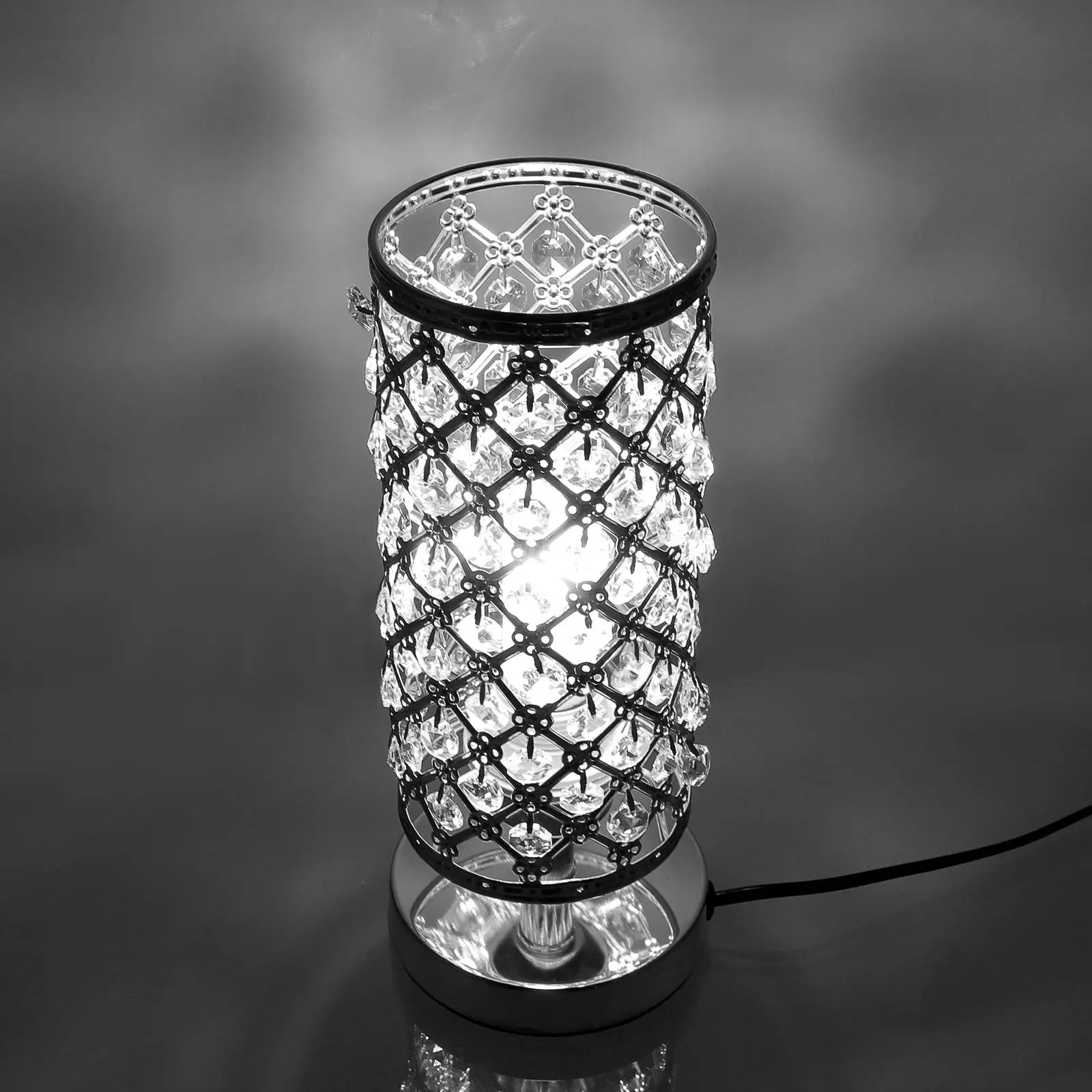 Crystal Table Lamp Decorative Living Room Desktop Light Atmosphere nament Touch Design Stable Warm Ambiance Home Bedroom Bar
Crystal Table Lamp Decorative Living Room Desktop Light Atmosphere nament Touch Design Stable Warm Ambiance Home Bedroom Bar