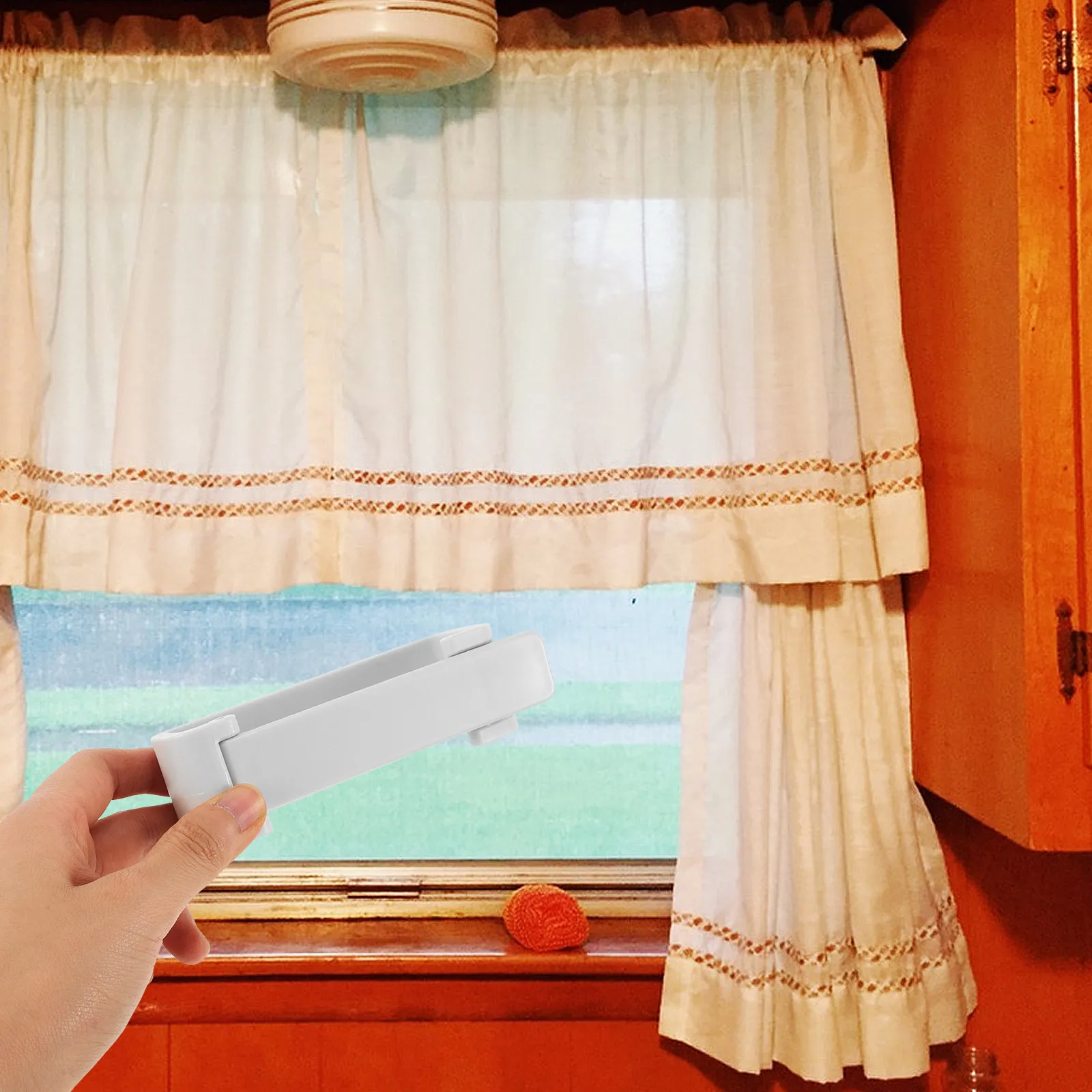 White Rv Curtain Holdbacks Secure Clip Design for Rv Door and Window Holder Curtain Tiebacks Wall Mounted Hold No
White Rv Curtain Holdbacks Secure Clip Design for Rv Door and Window Holder Curtain Tiebacks Wall Mounted Hold No